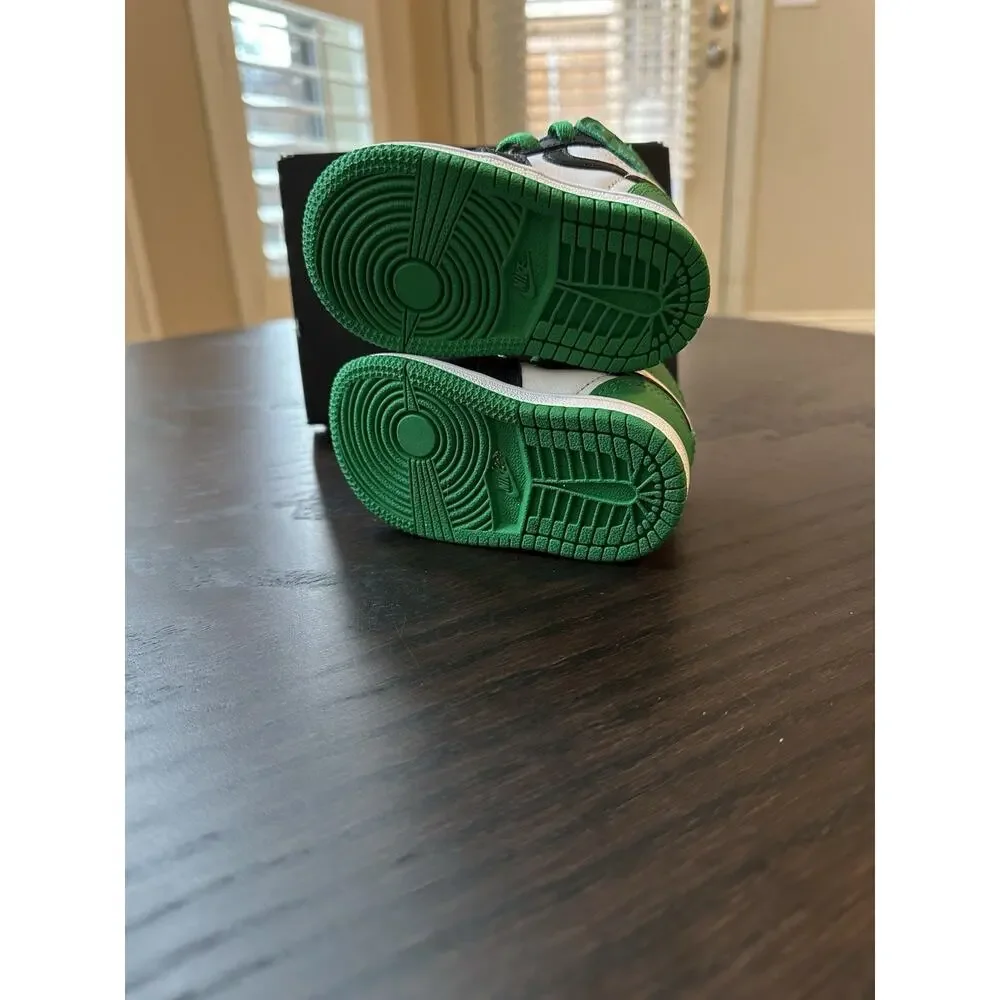 Toddlers Air Jordan RETRO 1 HIGH OG 'LUCKY GREEN' Size 3C